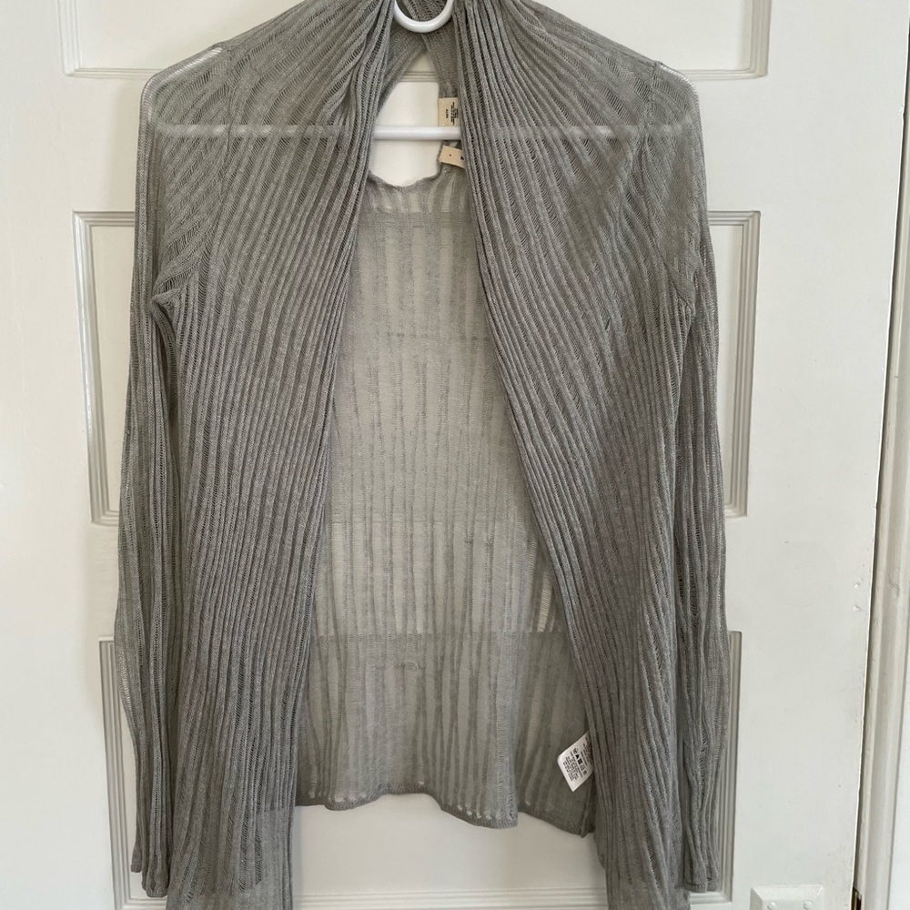 Lightweight, shimmery cardigan